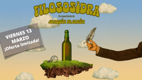 Entradas Filososidra. Joaquín Pajarón. Santiago. Viernes 13