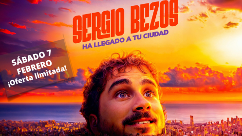 Entradas Sergio Bezos ha llegado a tu ciudad. Santiago. 7 febrer