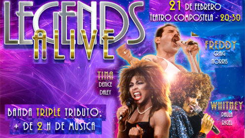 Entradas Legends Alive. Santiago. Sábado 21 febrero ¡Oferta limi